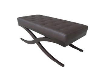 Un bon prix. La chambre à coucher Ottoman d'extrémité mettent le tissu hors jeu avec les jambes en bois solides, style américain en ligne