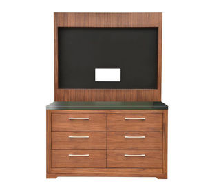 Un bon prix. Raboteuse en bois d'hôtel avec le panneau arrière/coffre/raboteuse de TV pour des meubles de chambre à coucher d'hôtel en ligne