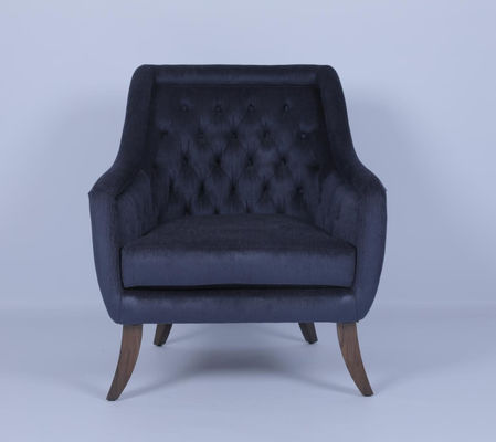Un bon prix. En extérieur, fauteuil personnalisé en tissu en bois, cadre élégant en velours en ligne