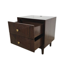 Un bon prix. Tables de chevet en laiton d'hôtel de tiroir de la poignée 2, hôtel Nightstand fait sur commande en ligne