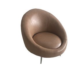 Un bon prix. Chaise longue populaire en cuir avec la jambe d'acier inoxydable pour les meubles de location de noce, sofa de salon en ligne