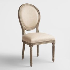 Un bon prix. Chaise dinante en bois de style de cru de chêne de cadre naturel français en bois en ligne