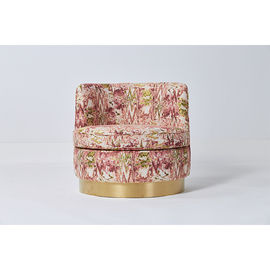 Un bon prix. Le salon américain de style couche la chaise simple de loisirs de beau tissu fou de velours en ligne