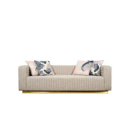 Un bon prix. Sofa de toile moderne à la maison classique américain de tissu de Seat Chesterfield du sofa 4 de salon de meubles en ligne