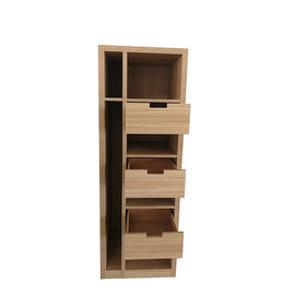 Un bon prix. Rayonnage de garde-robe de chambre d'hôtel et Cabinet simples en bois personnalisables de cabinet de stockage en ligne