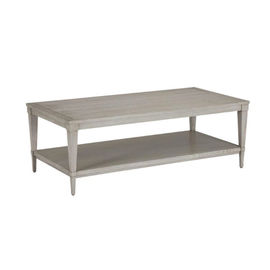 Un bon prix. Table basse rectangulaire en bois solide de mode avec le manteau et le Nailhead de résistant à l'eau en ligne