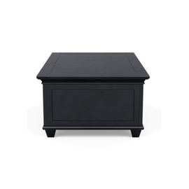 Un bon prix. Tiroirs profonds en bois gais solides de table basse antique rectangulaire simple pratique de forme deux en ligne