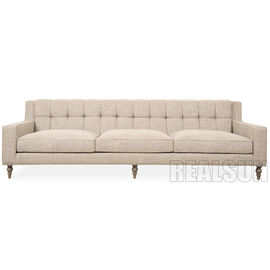 Un bon prix. Salon américain Sofa Featuring Button Tufted Seat de style de retour avec Seat profond confortable en ligne