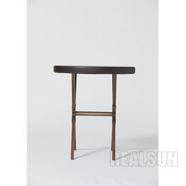 Un bon prix. Les jambes en bois solides tapissées circulaires d'hôtel de luxe de chambre à coucher de base supérieure des meubles X boivent le Tableau en ligne