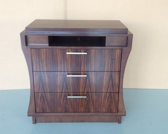 Un bon prix. Conception en bois de Classicc de tiroir de la raboteuse 3 de chambre d'hôtel de placage de bois d'ébène d'hôtel de Jw Marriott en ligne