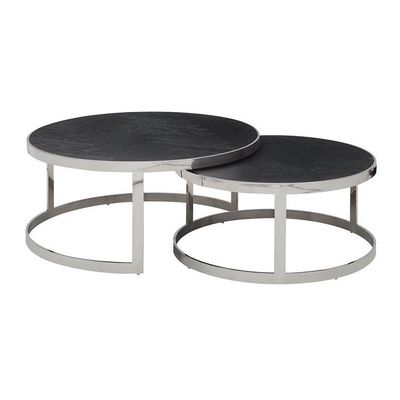 Un bon prix. L'emboîtement supérieur rond moderne d'acier inoxydable en bois de chêne ajourne 20mm en ligne