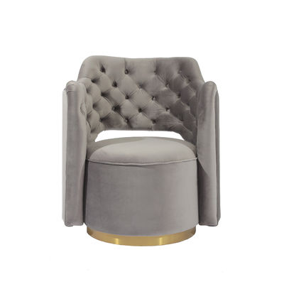 Un bon prix. Fauteuil d'intérieur de salon de largeur des loisirs 72cm avec Grey Buttons en ligne