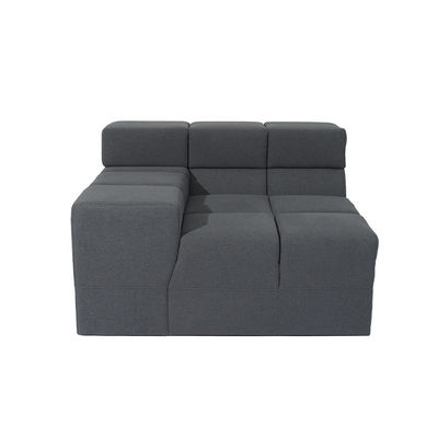 Un bon prix. Salon rempli de toile nordique de Grey Fabric Modular Sofa For de velours en ligne