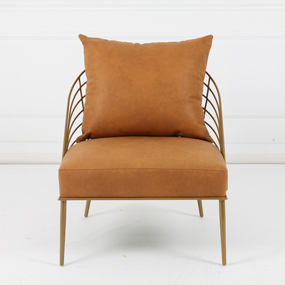 Un bon prix. Cadre en laiton d'acier inoxydable de fauteuil de salon d'or moderne en ligne