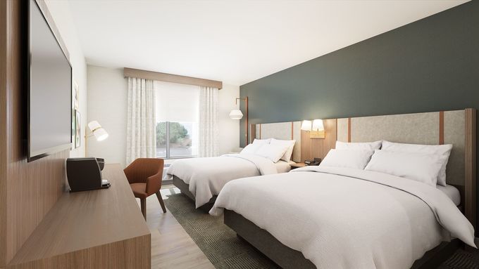 Meubles exprès d'hôtel d'hospitalité de chambres à coucher de tête de lit d'auberge 2
