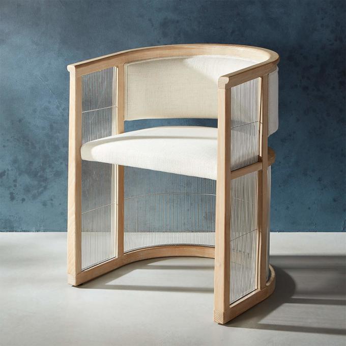 Patio moderne d'hôtel de style de loisirs de teck en bois de meubles solides extérieurs de chaise latérale 0