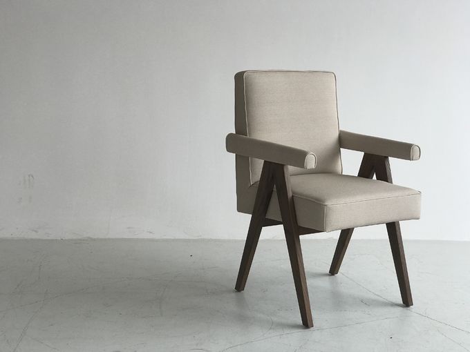Chambre à coucher rétro Sofa Upholstered Office Chair simple d'hôtel de luxe 1