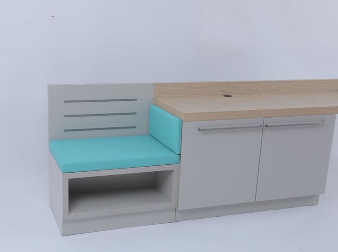 Un bureau linéaire pour chambre à coucher moderne 3