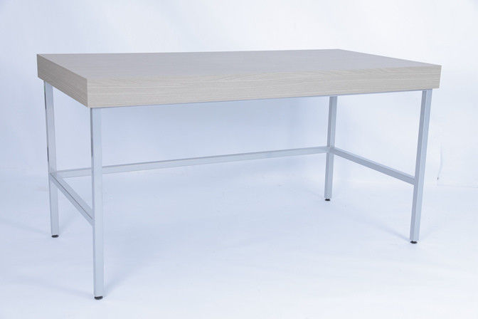 Hôtel et maison chambre moderne bureau en bois sur mesure avec console métallique 1
