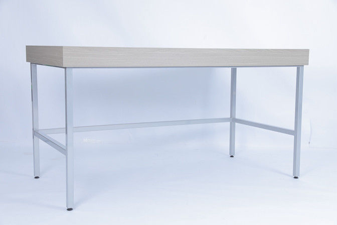 Hôtel et maison chambre moderne bureau en bois sur mesure avec console métallique 3
