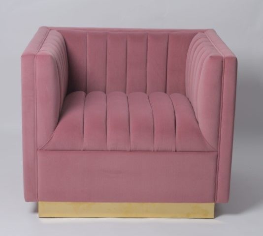 Tissu fait sur commande Sofa Living Room Furniture Armchair de velours de couleur 2