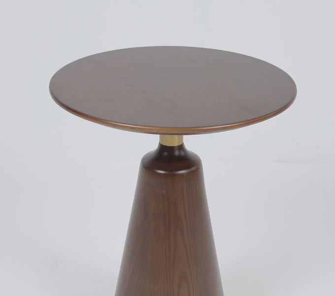 Table basse de salon de noix de conception moderne pour le décor à la maison 4