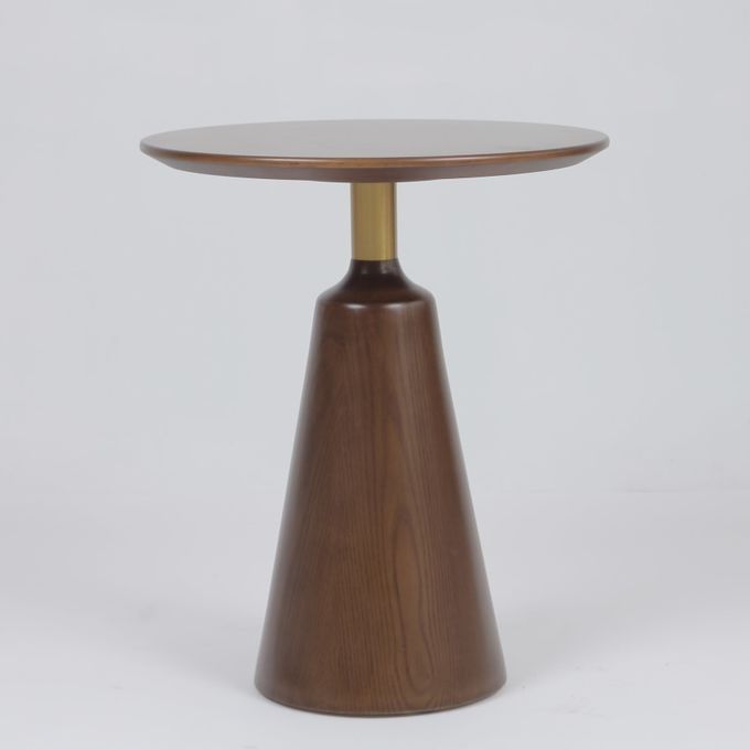 Table basse de salon de noix de conception moderne pour le décor à la maison 3