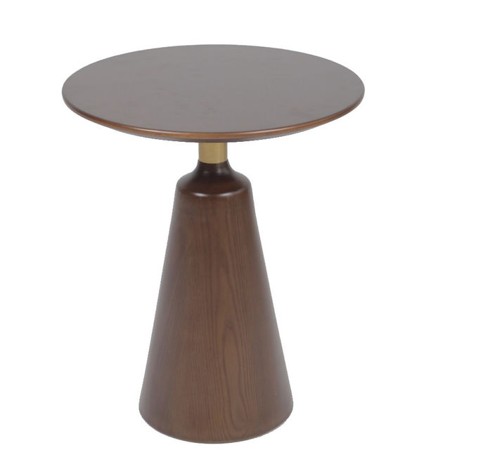 Table basse de salon de noix de conception moderne pour le décor à la maison 2