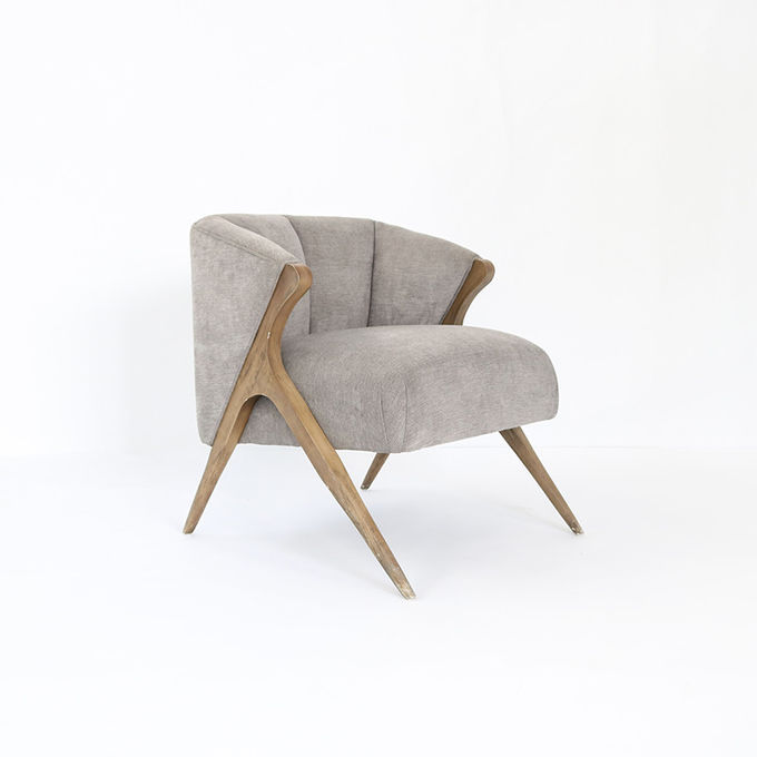 Salon Sofa With Solid Wood Base d'ISO2008 76*78*84cm 3