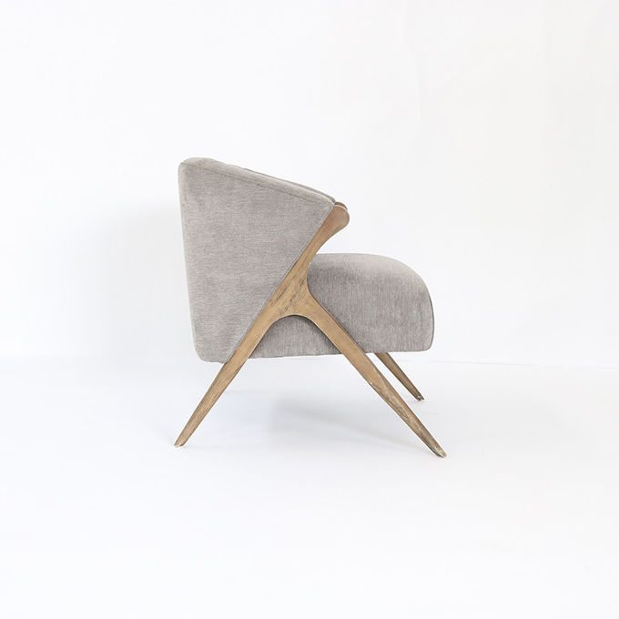 Salon Sofa With Solid Wood Base d'ISO2008 76*78*84cm 0