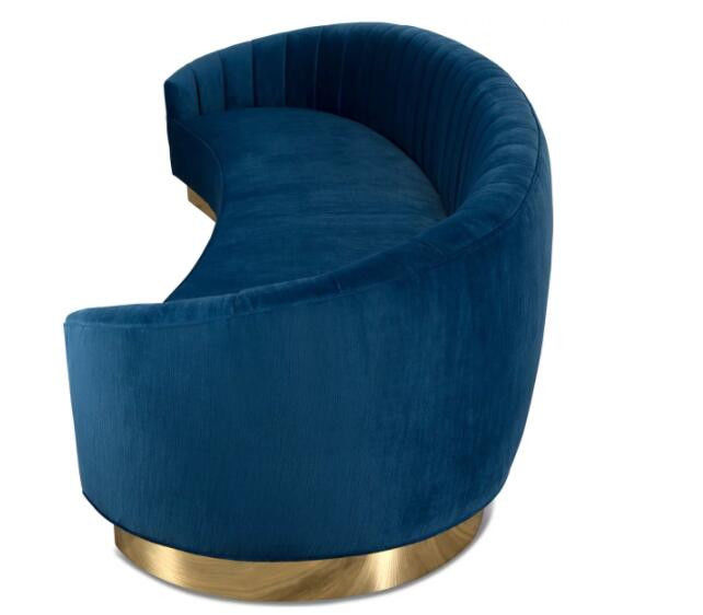 Divans européens de salon de 224x97x83cm pour les meubles à la maison 2