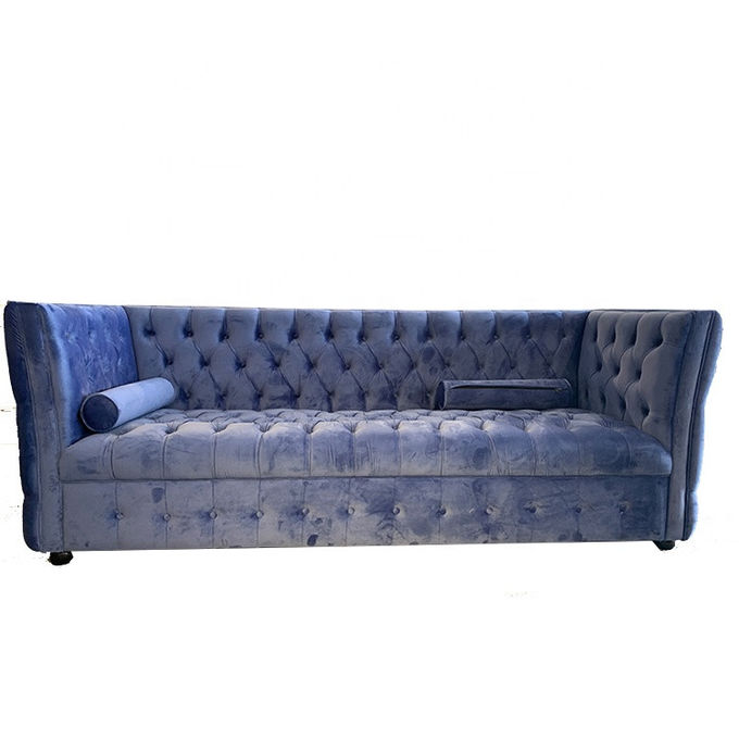 Salon Chesterfield de luxe Chaise Lounge Couch 1