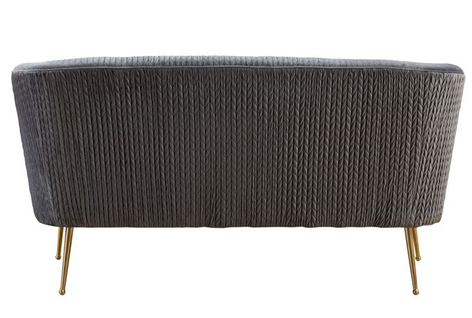 Sofa moderne de salon de tissu des sièges H74cm des meubles 2 2