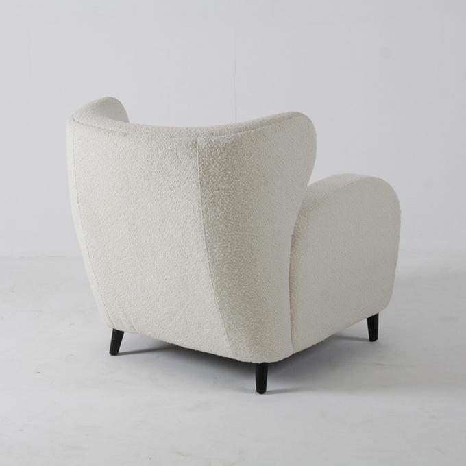 Armchai moderne confortable dévoilé nordique pour la chambre à coucher de salon 5
