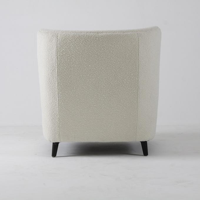 Armchai moderne confortable dévoilé nordique pour la chambre à coucher de salon 3