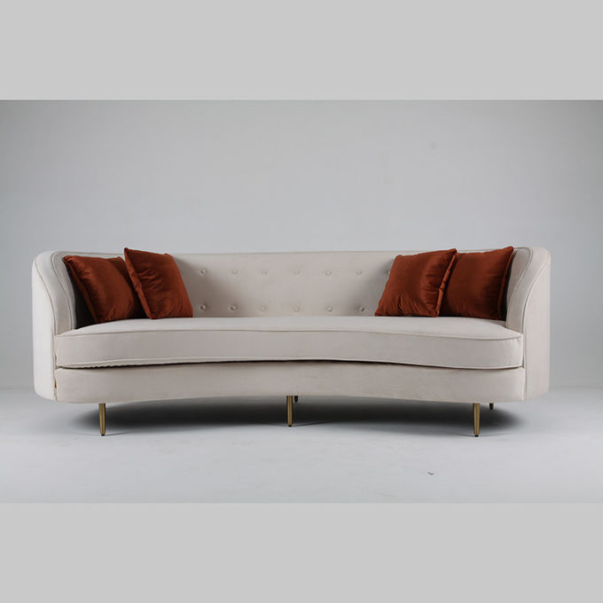 Le salon d'intérieur de meubles a courbé Sofa Unfolded Modern Fashion 2