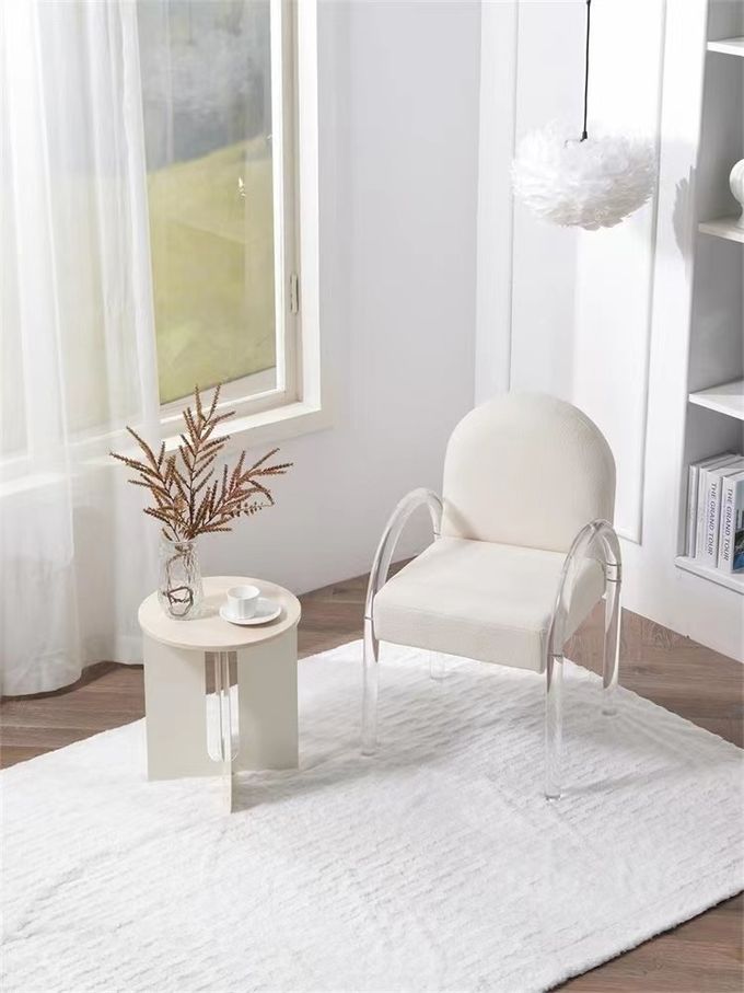 Décor à la maison de luxe de salle à manger de lumière contemporaine acrylique de chaise 1