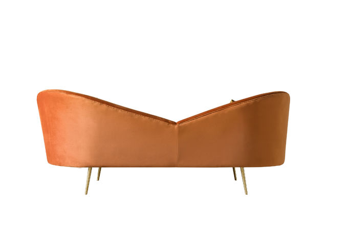 La vache garnissent en cuir 3 Seater Sofa Set For Living Room en cuir moderne 1