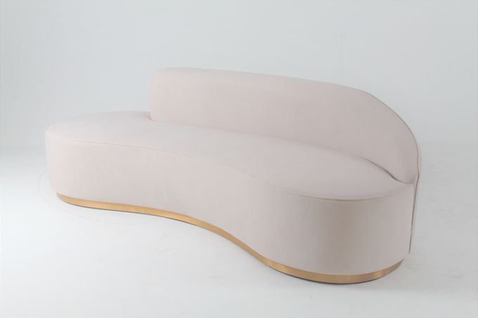 Conception de Sofa Chair Recliner Italian Modern incurvée par salon 3